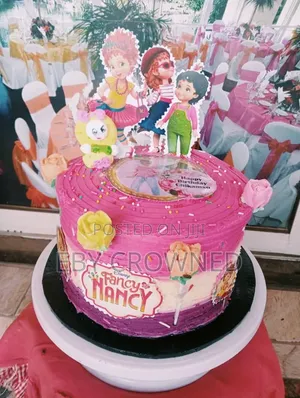 3 Layers Birthday Cake Size 8