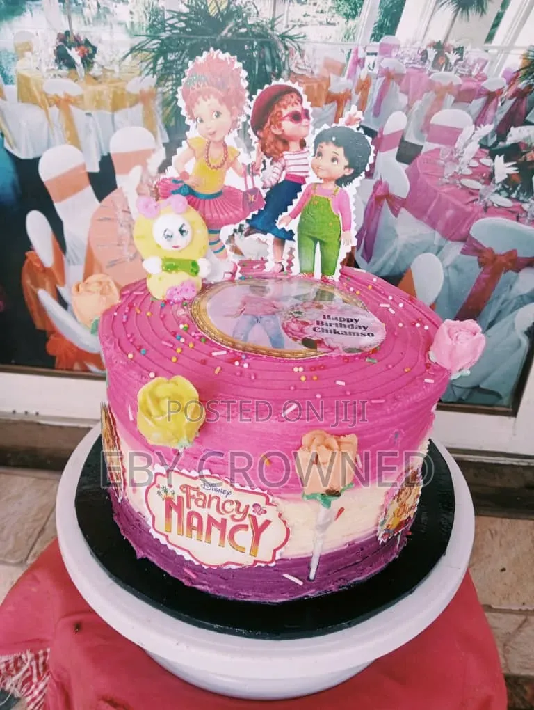 3 Layers Birthday Cake Size 8