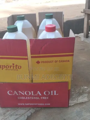 Vegetable Oil and Live Chicken