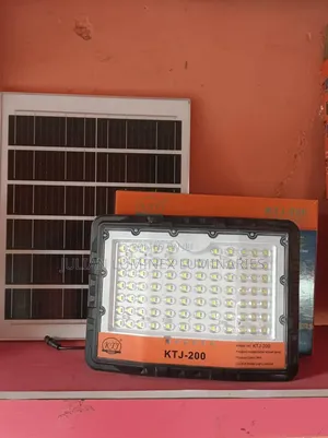 KTJ 200w Solar Floodlight (Separate Panel)
