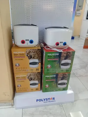 Polystar 15-Litre Vertical Electric Water Heater (Model: PV-JY15LWH).