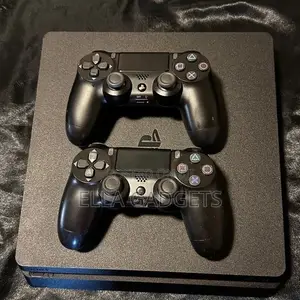 Ps4 Slim With Games + 2 Pads — Complete Gaming Package 