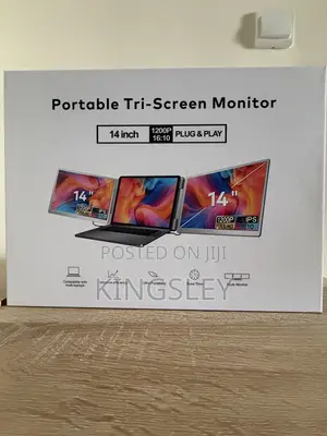 Portable Tri Screen Monitor