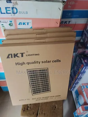 200W AKT Solar Flood Light