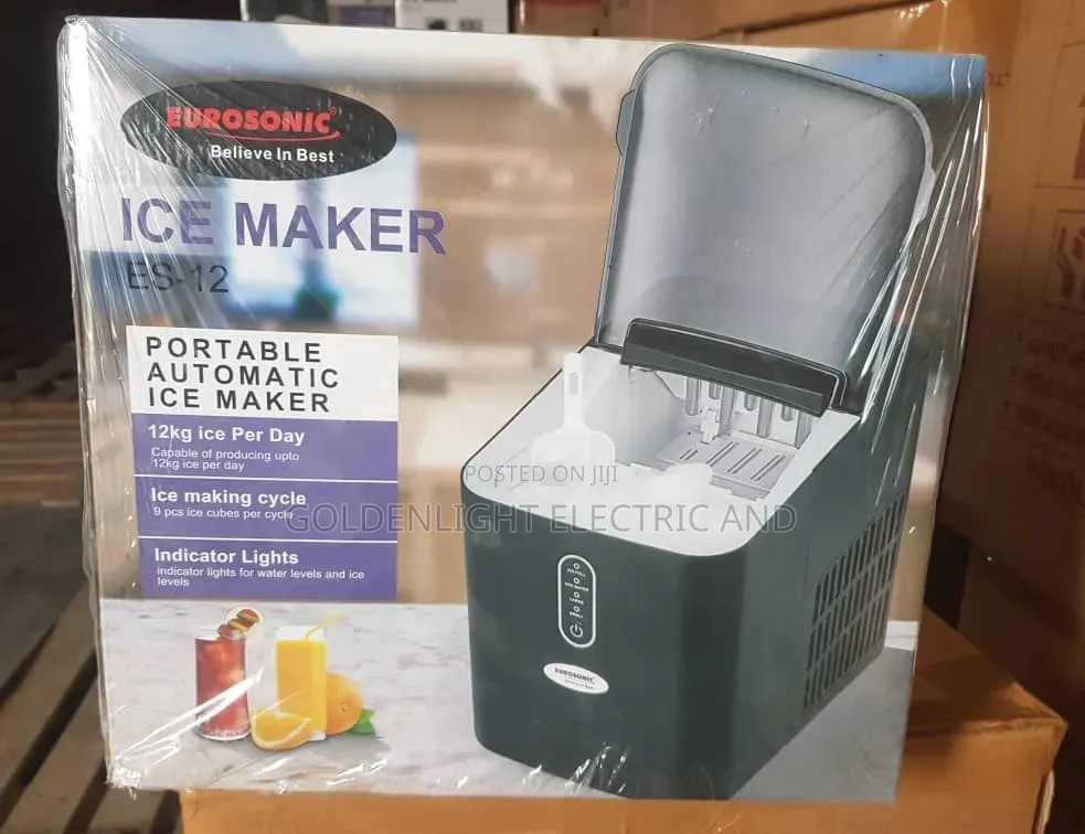 Eurosonic ES-12 Portable Automatic Ice Maker