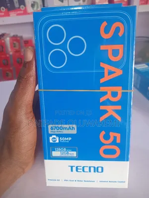 New Tecno Spark 50 128 GB