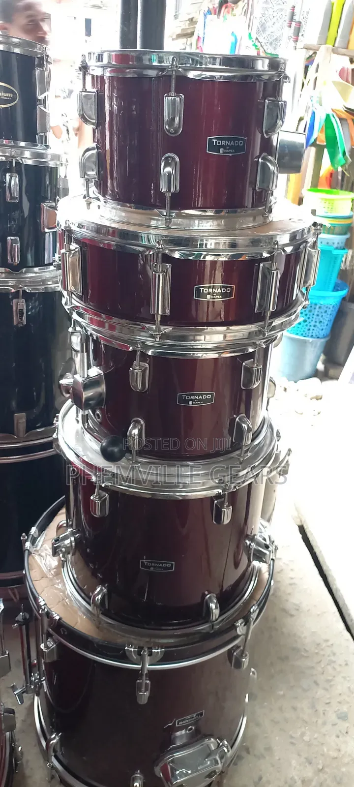 Tornado Mapex 5set Uk Used Drums
