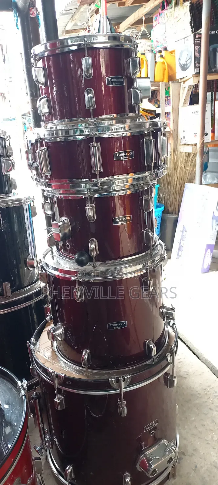 Tornado Mapex 5set Uk Used Drums