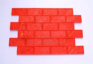 Brick Rubber Stamp Mold ,Random Cobblestone Concrete Mart
