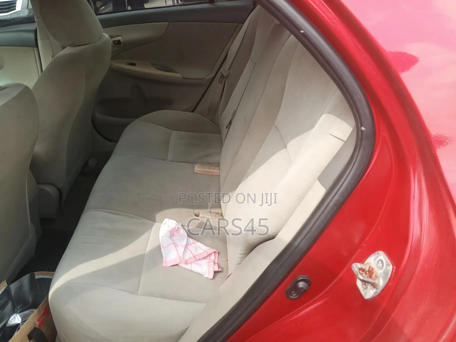 Toyota Corolla 2009 Red