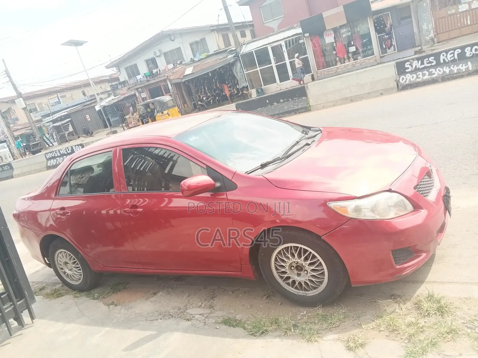 Toyota Corolla 2009 Red