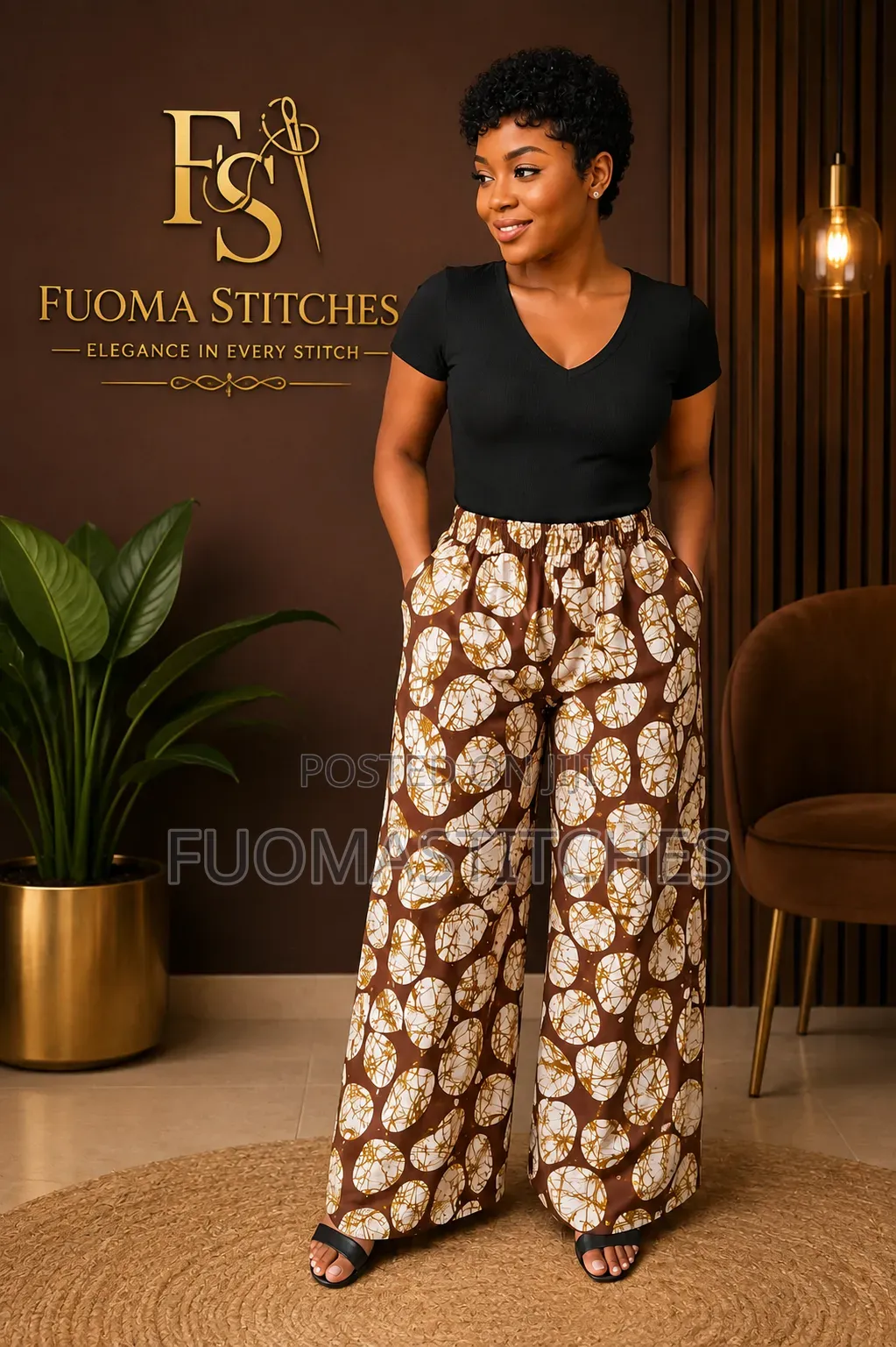 Ankara Palazzo Trouser