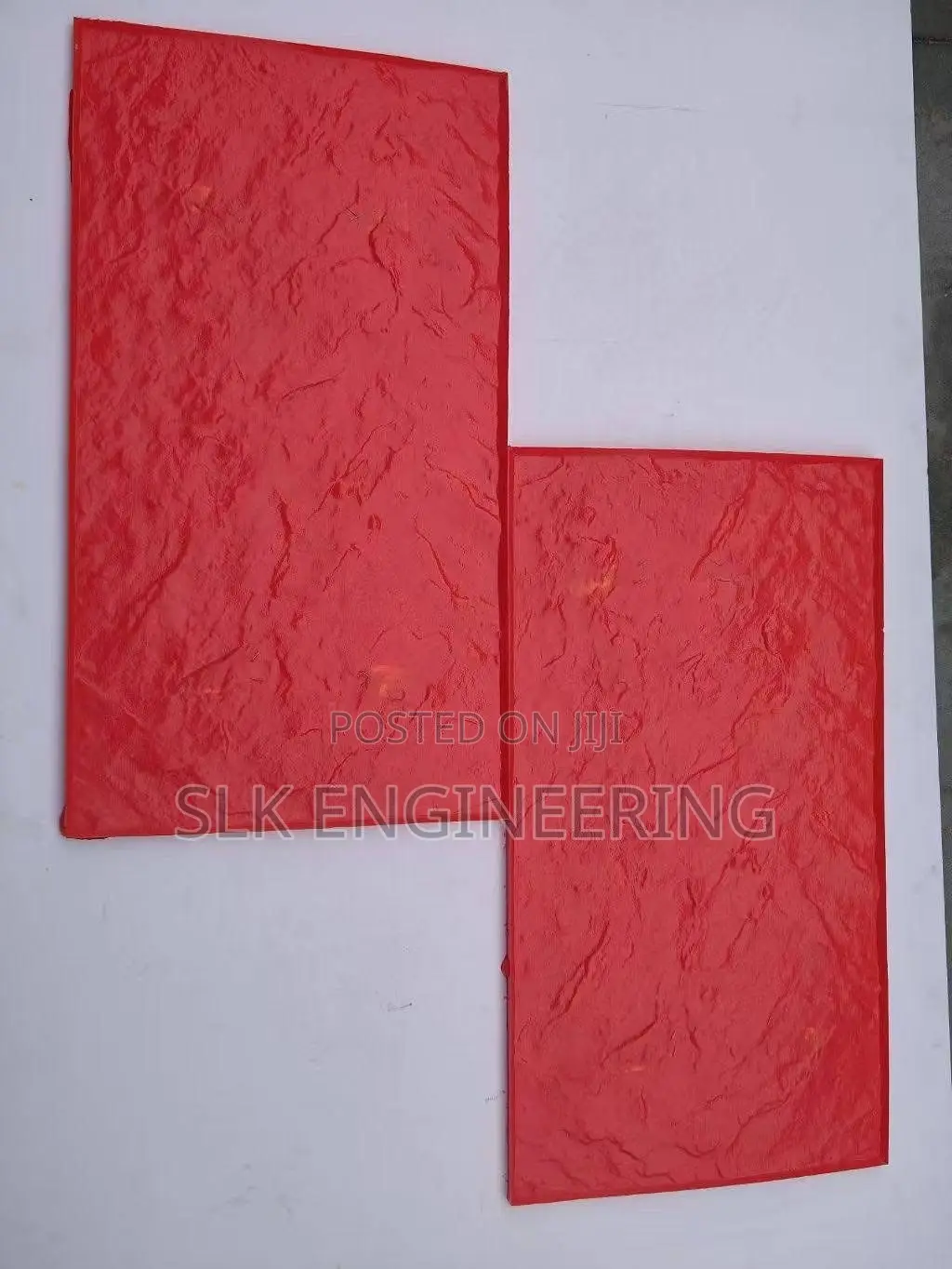 Large Ashler ,Red Slate Rubber Mould