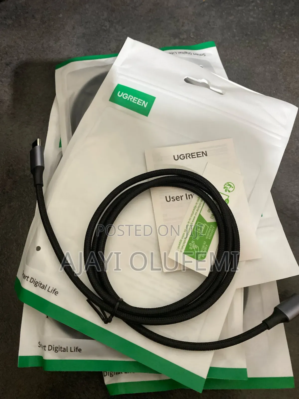 Ugreen 60W Fast Charging USB C to C Cable