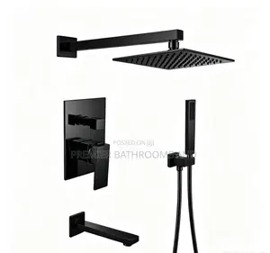 Conduit Shower Tap Black