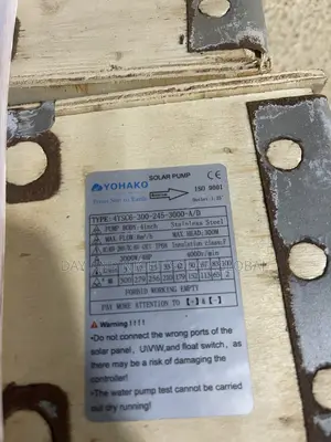 4hp Yohako AC/Dc Submersible Solar Sumo