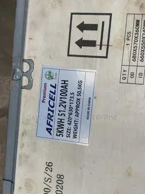 Africell 5kwh Lithium Battery 48v
