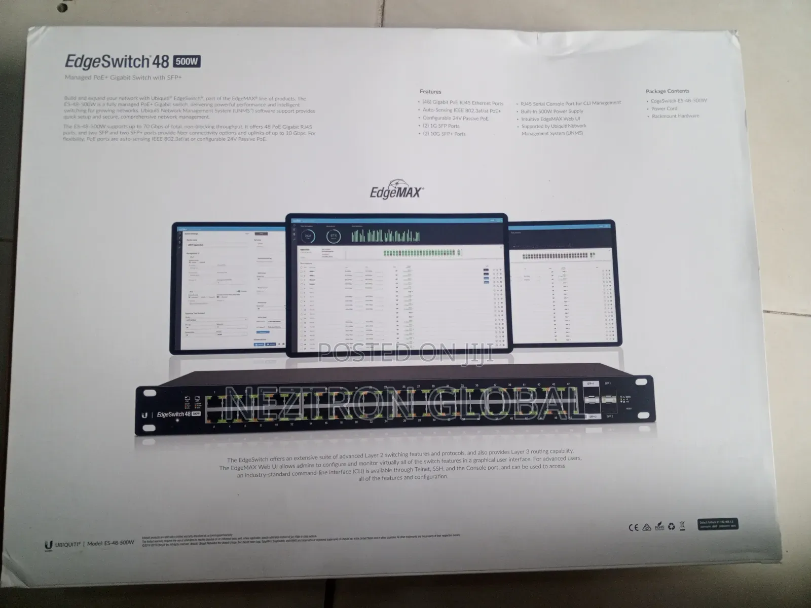 Edgeswitch 48-500w