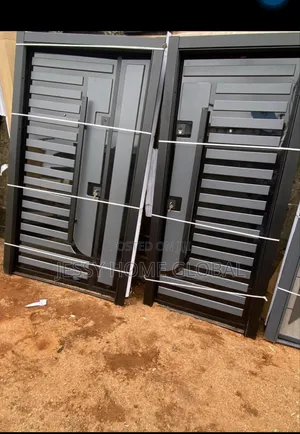 4ft Security Entrance Turkey Door Gray
