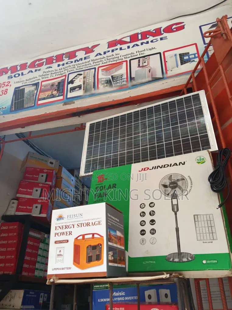 300w Complet Solar Generator With Fan