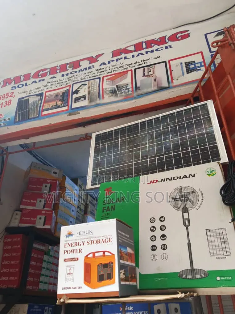 300w Complet Solar Generator With Fan