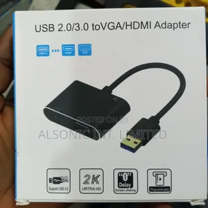 USB 2.0/3.0 to VGA/HDMI Adapter