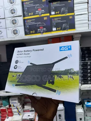 Solar-Powered 4G LTE Wireless Router