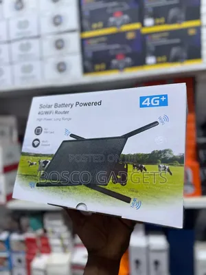 Solar-Powered 4G LTE Wireless Router