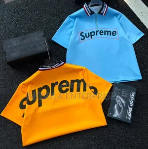 Supreme Short-Sleeve Polo Shirt