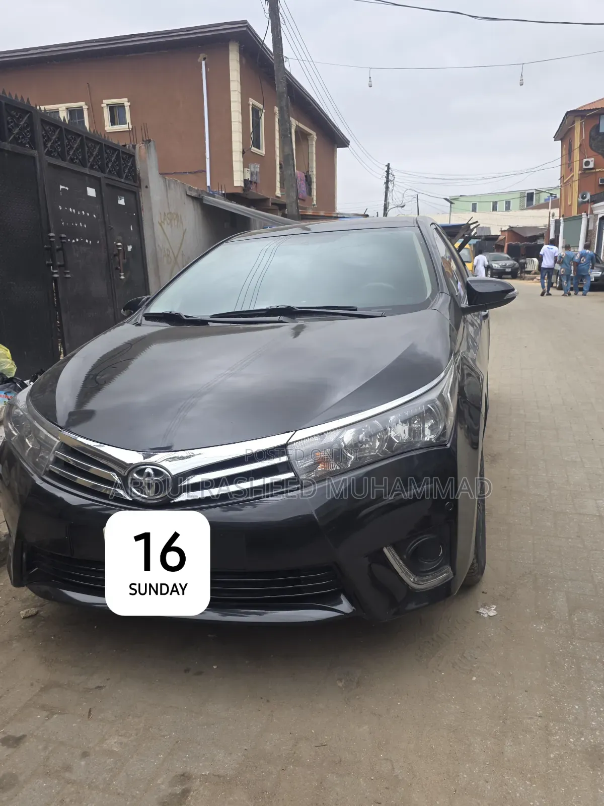 Toyota Corolla 2015 Black