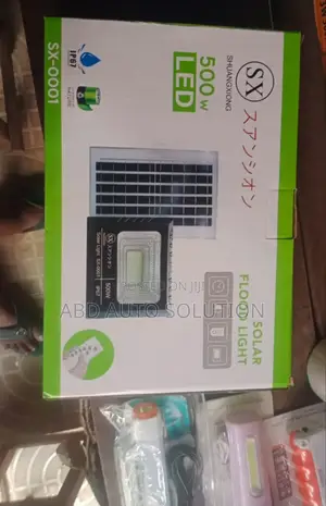 500W Solar Flood Light – High-Power Outdoor