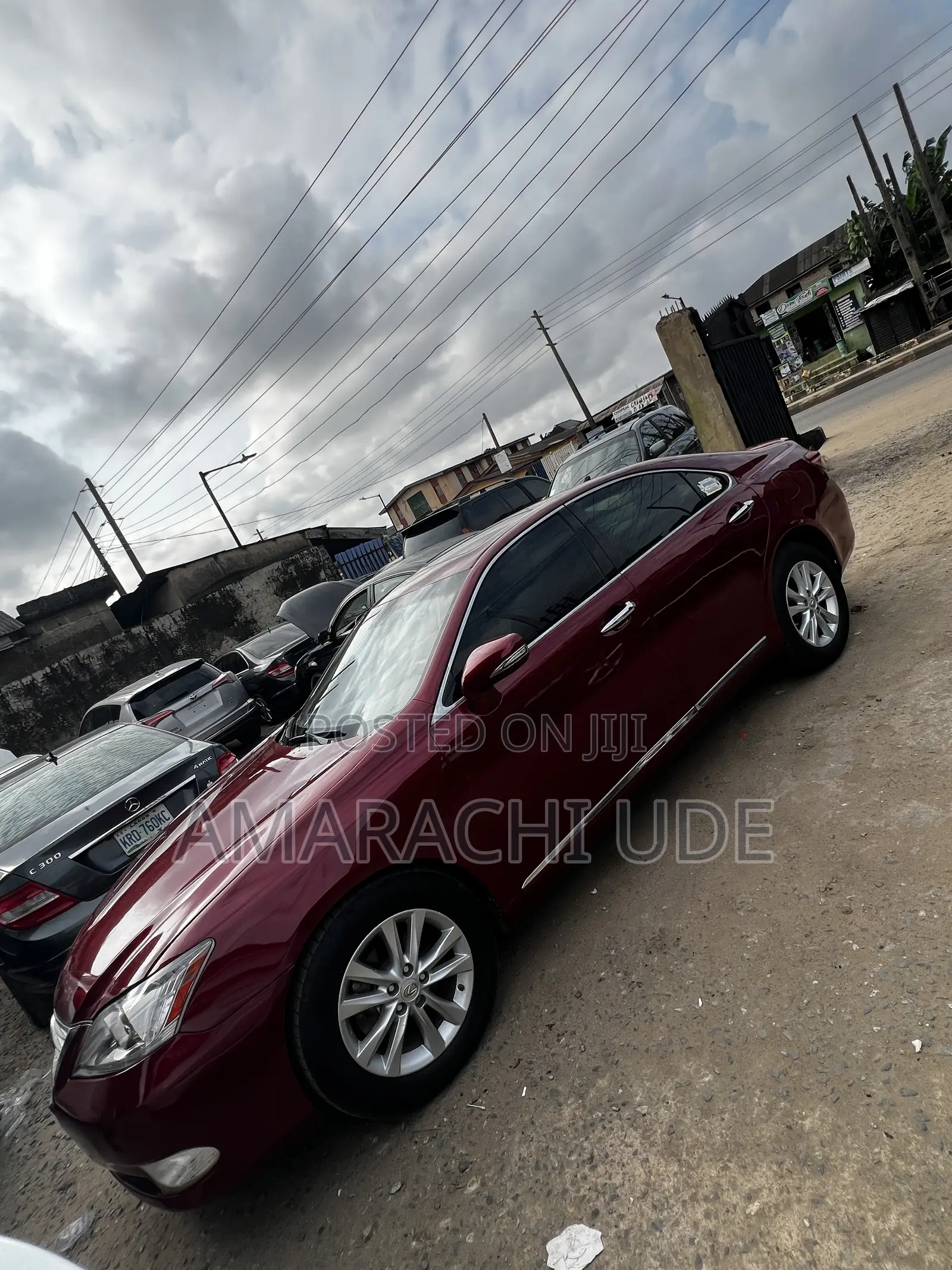 Lexus ES 350 2010 Red