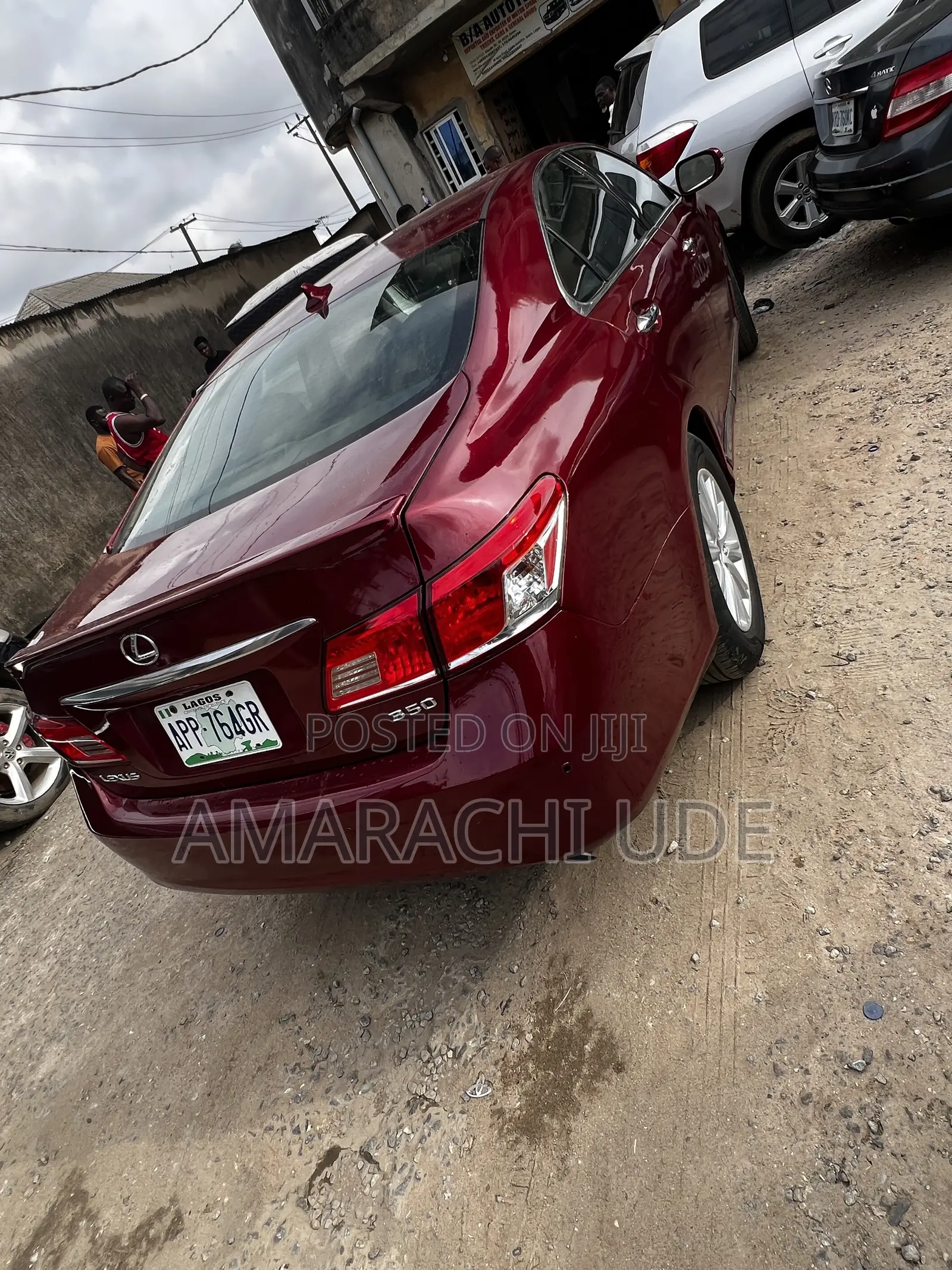 Lexus ES 350 2010 Red