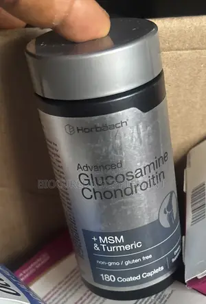 Horbaach Glucosamine + Chondroitin + MSM + Turmeric 180coated Cap