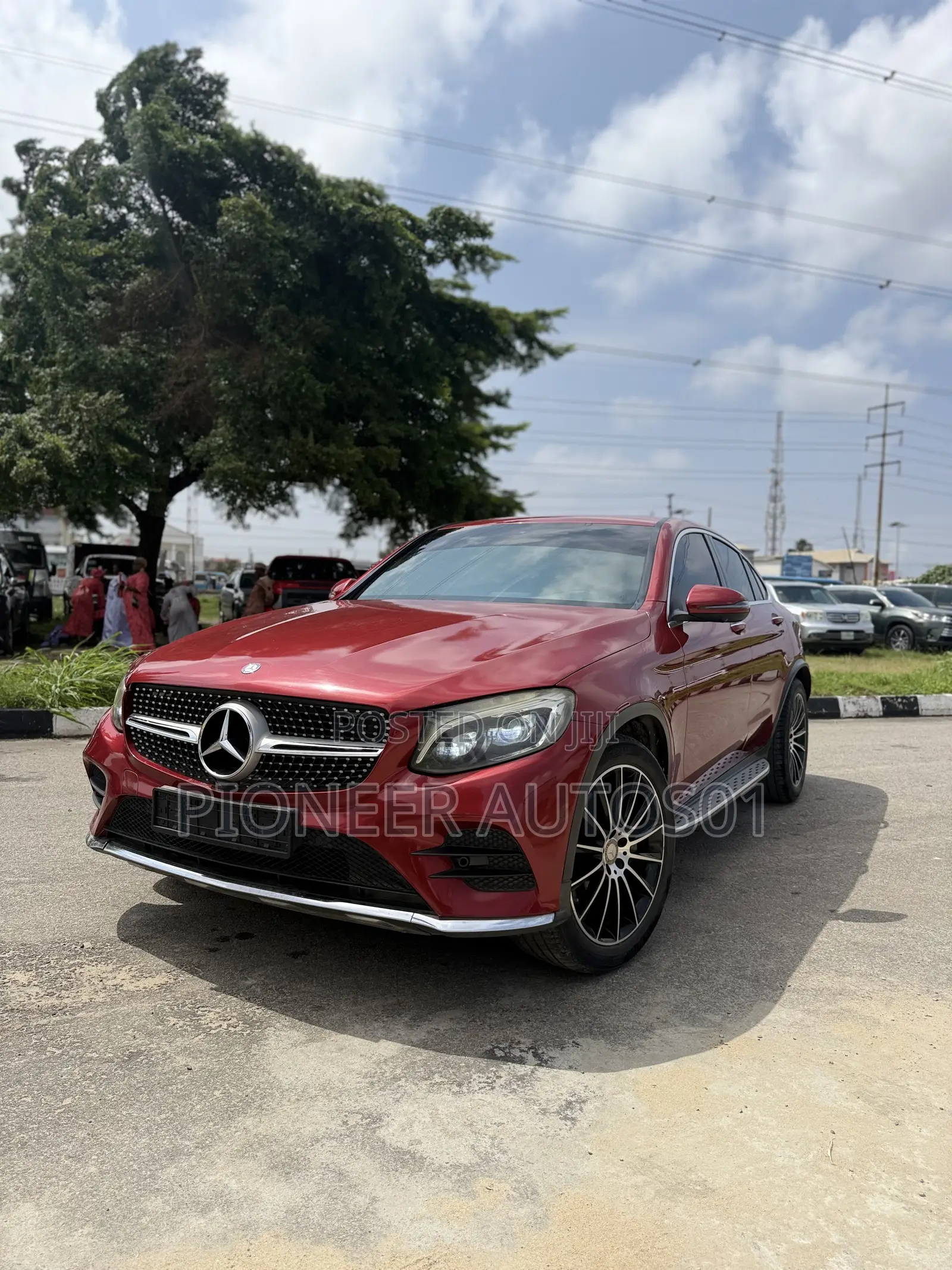 Mercedes-Benz GLC-Class 2017 Red