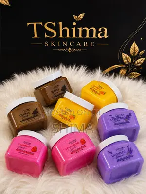 TShima Skincare - SCRUBS (Lavender, Turmeric, Coffee, Strawberry)