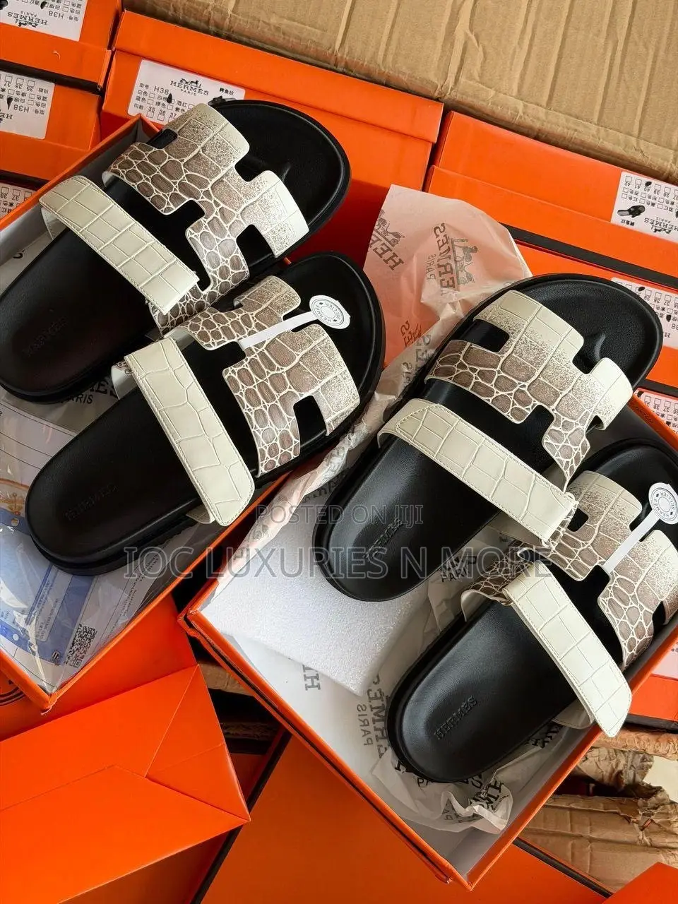 Hermes Slippers