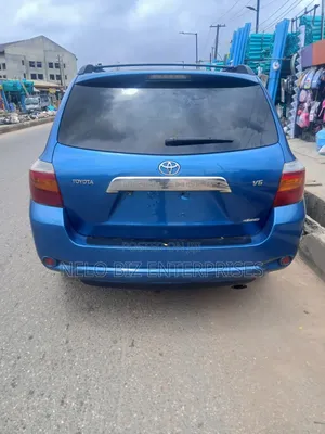 Toyota Highlander 2008 Blue