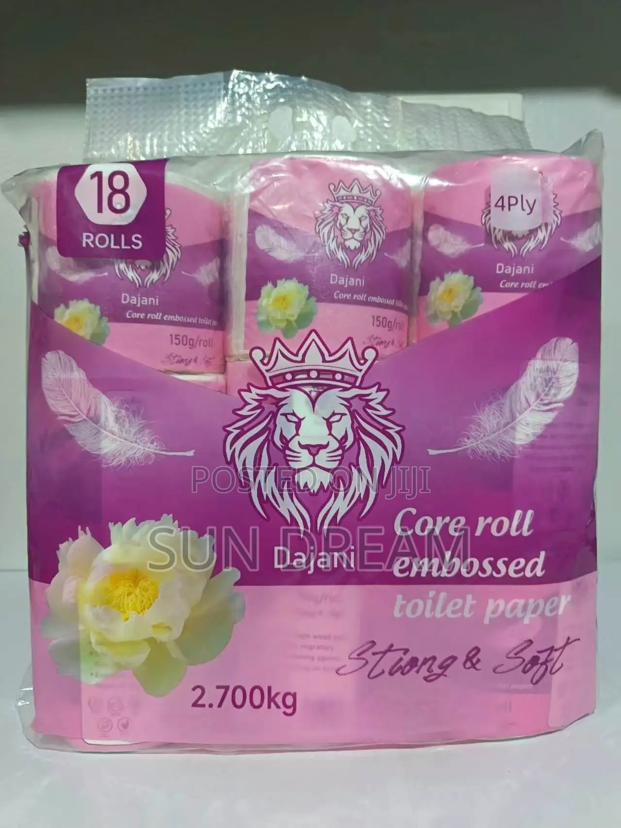 Toilet Paper Quality Tissue Roll Premium Tissue