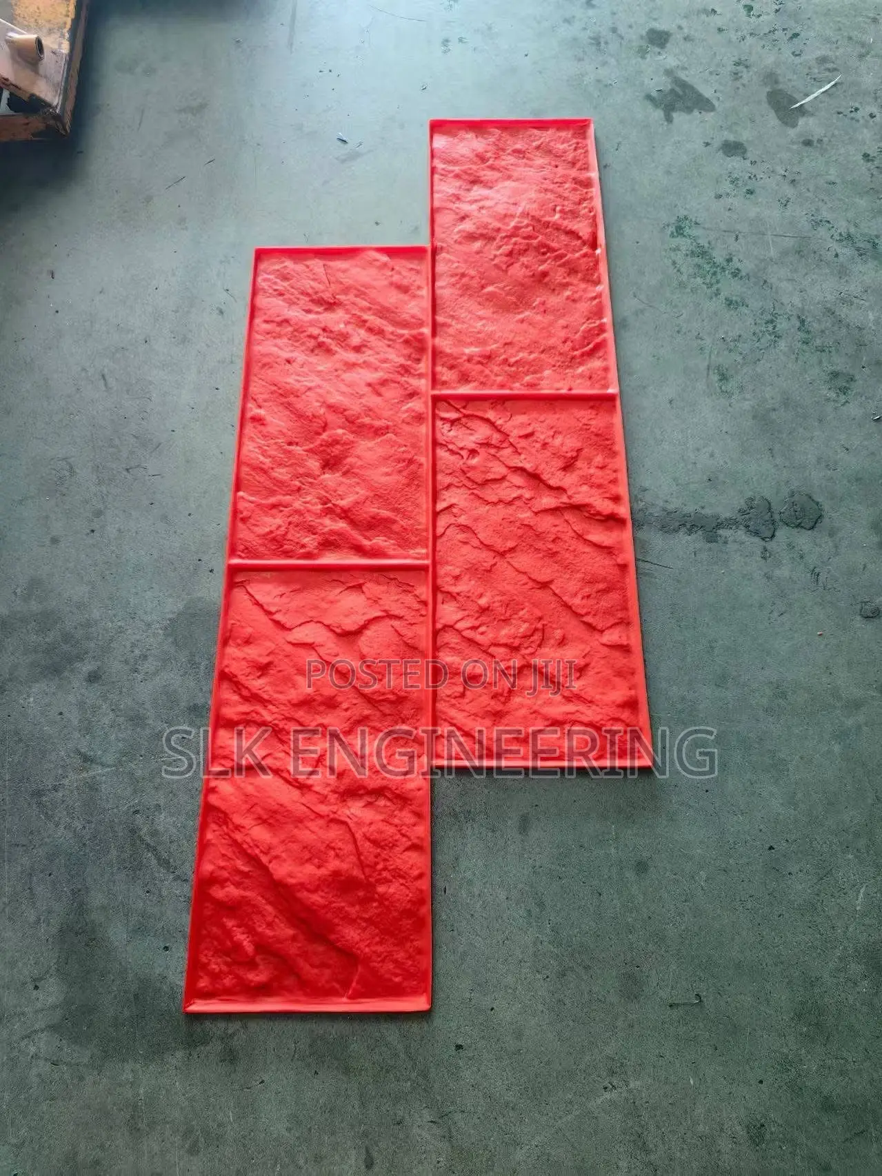 Bricks and Blocks Rubber Stamp Mould