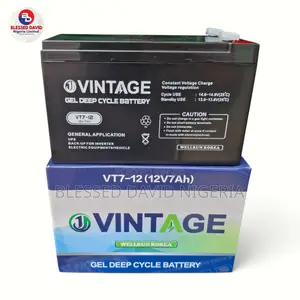 Vintage 12V 7Ah Replacement Battery