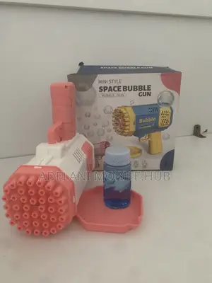 Bubble Gun – Fun Automatic Bubble Blower 40 Holes