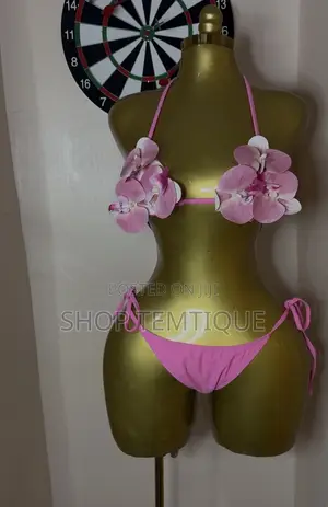 3-Piece Pink Swimwear Set