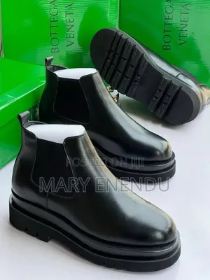 Classic Black Chelsea Boots