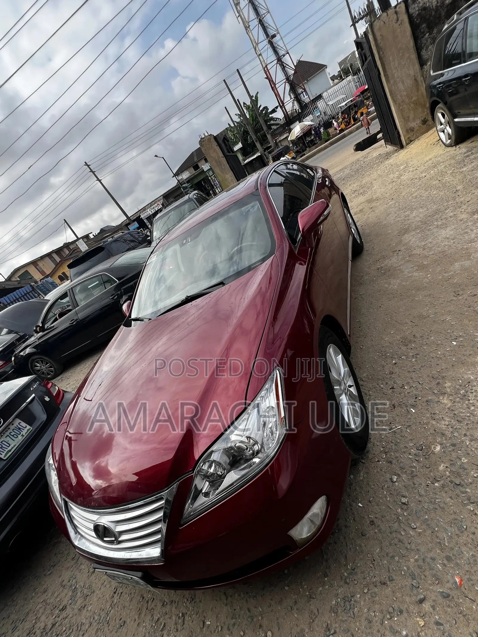 Lexus ES 350 2010 Red