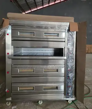 Gas Deck Oven - 4 Deck, 16 Rack