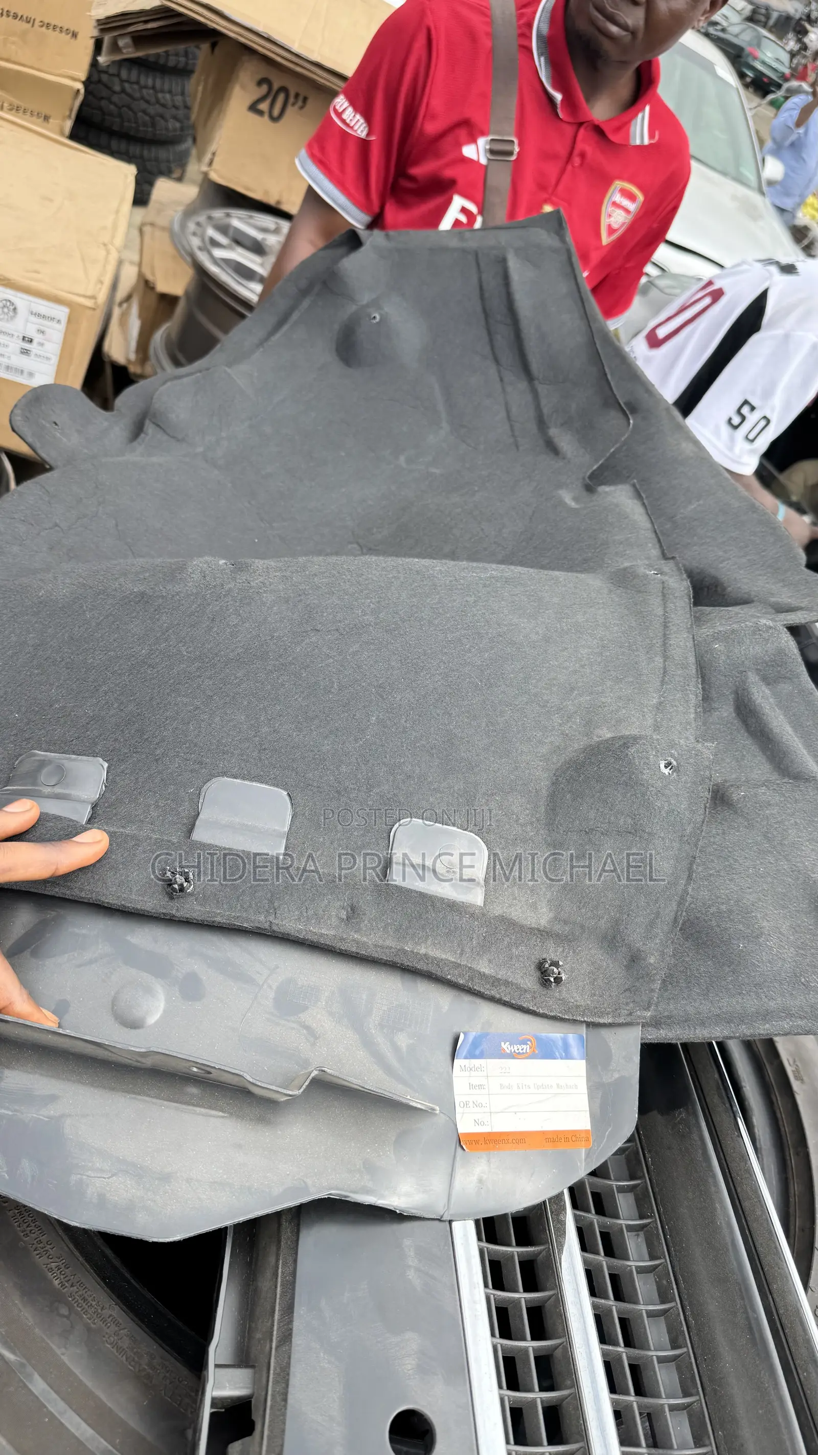 Sandprotector for S Class W222 2015/2020 Model
