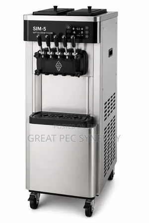 Standing Soft Ice Cream Machine Sim -5
