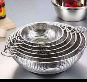 6pcs Stainless Sieve