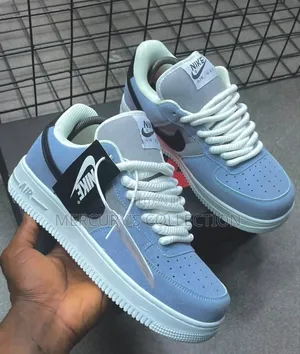 Nike Air Force 1 Sneakers – Blue White